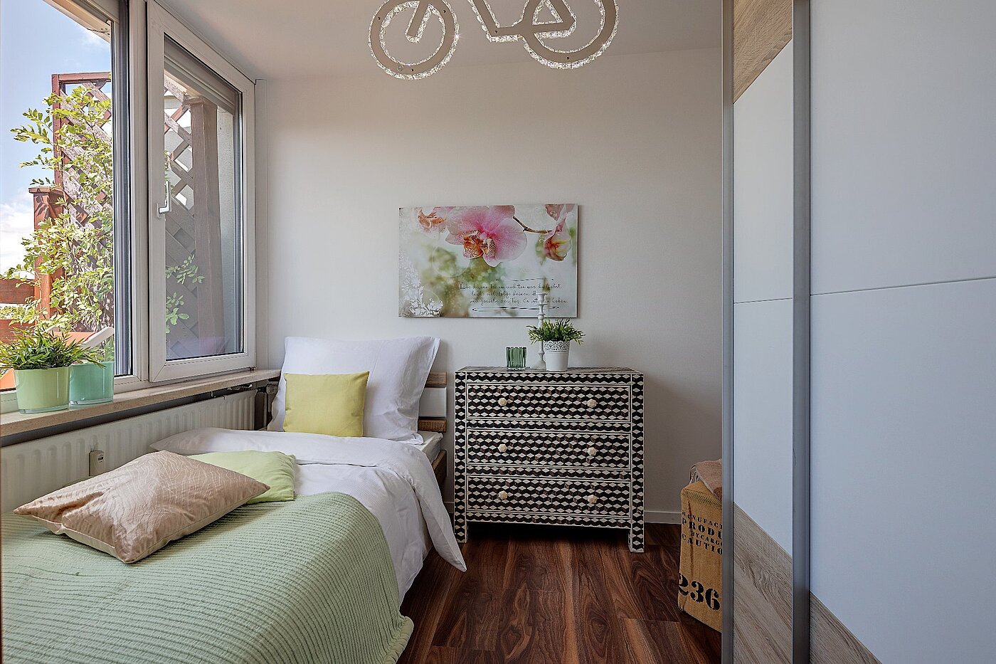 Appartamento a 1.5 camere | München-Neuhausen | 1807ML3 | Separates Schlafzimmer