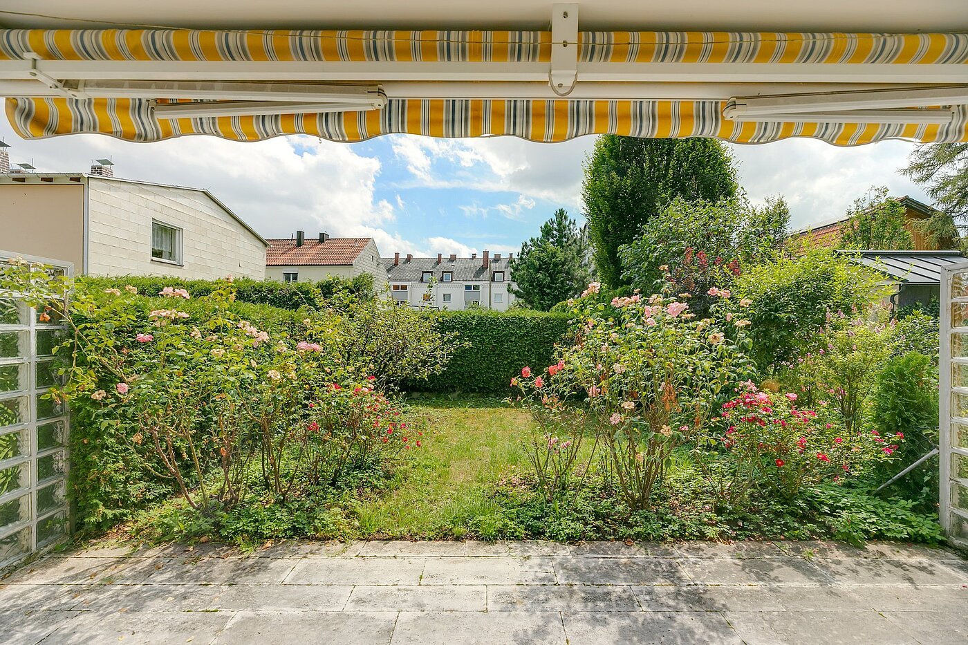 Casa centrale a schiera a 5 camere | München-Obermenzing | 1907ML6 | Südterrasse und Garten