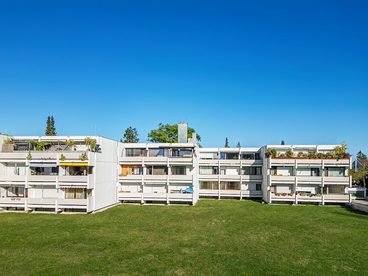 Apartment a 2 camere | München-Feldmoching | 70466 | Ansicht vom Innenhof aus