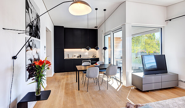 Penthouse a 2 camere | München-Maxvorstadt | 704271 | Schicke Einbauküche mit......