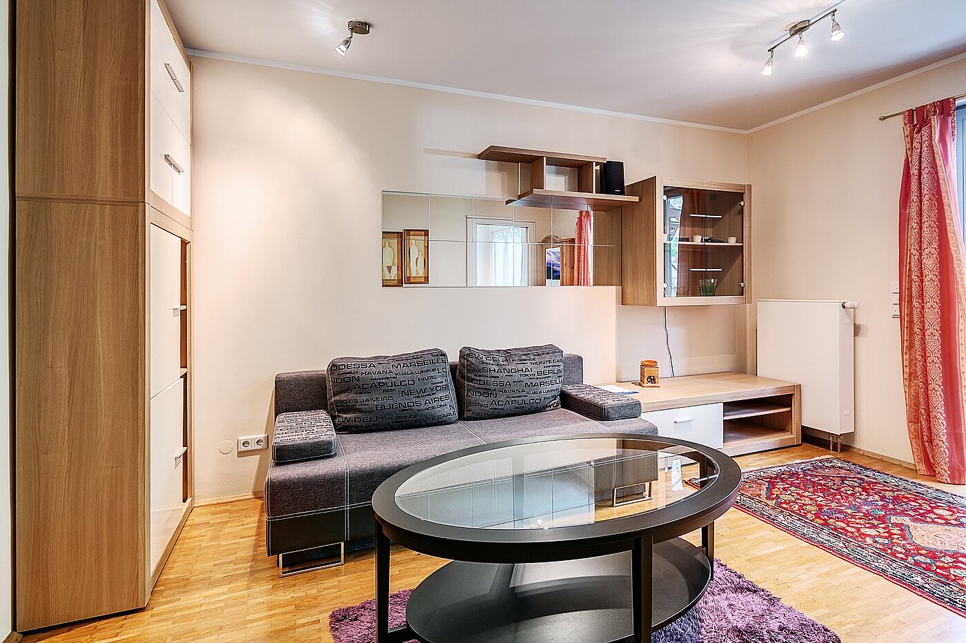 Appartamento al piano terra a 1.5 camere | München-Ramersdorf | 2004ML6 | Helles Wohnzimmer mit ...