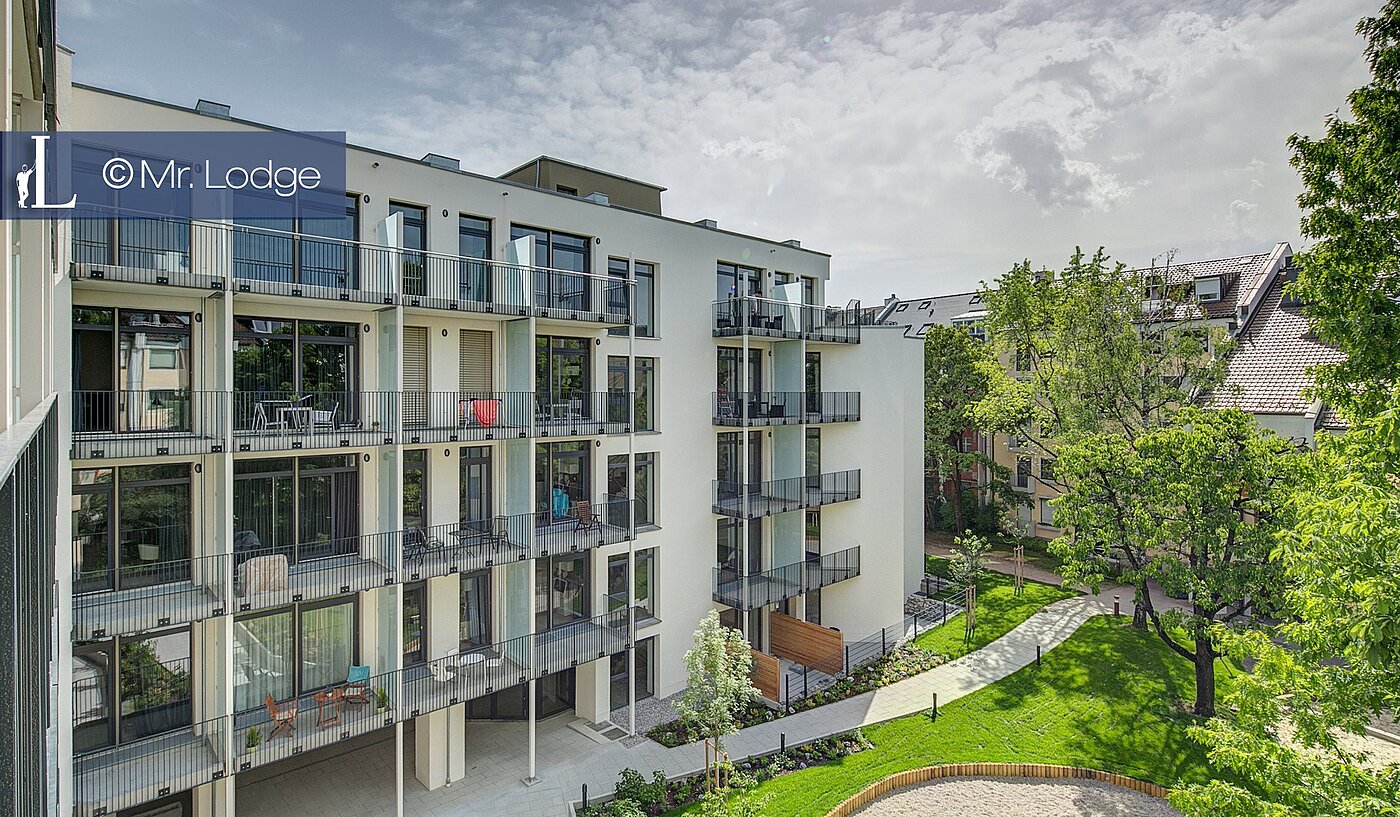 Appartamento a 1 camera | München-Bogenhausen | 1802ML4 | - über den ruhigen Innenhof -