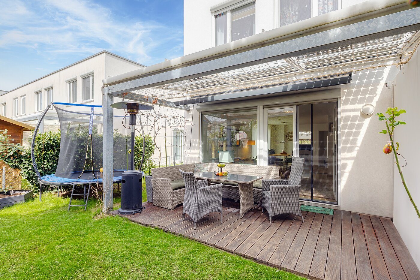 Casa bifamiliare a 5 camere | Unterföhring | 70119 | Sonnige Terrasse