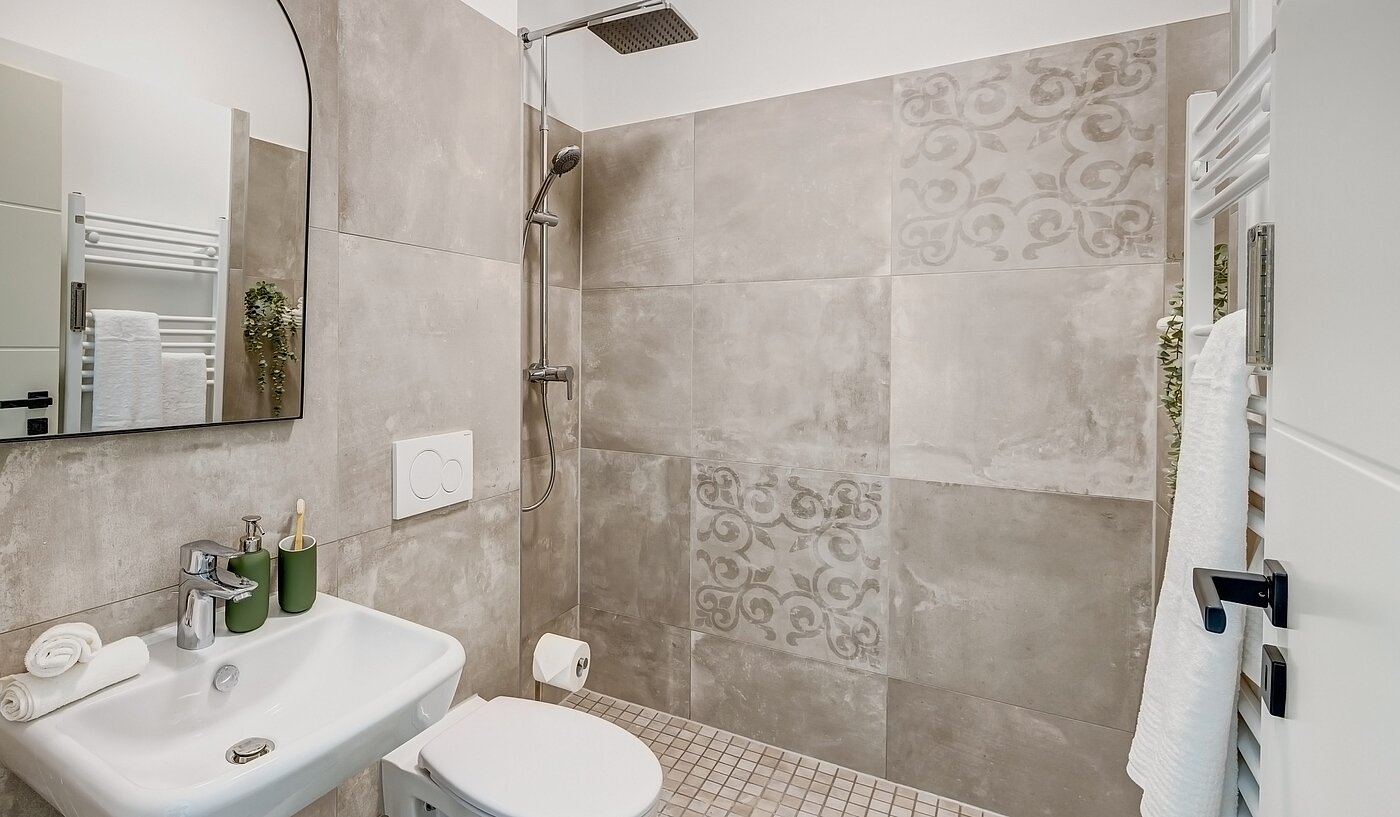 Appartamento a 2.5 camere | München-Obermenzing | 700191 | Modernes Duschbad...