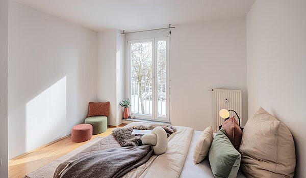Appartamento a 2 camere | München-Bogenhausen | 70396 | Schlafzimmer