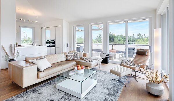 Penthouse a 3.5 camere | München-Oberföhring | 70237 | Großzügiges und helles...