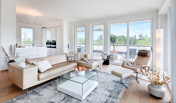 Penthouse a 3.5 camere | München-Oberföhring | 70237 | Großzügiges und helles...