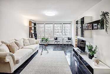 Haidhausen: Appartamento libero di 1,5 stanze che si affaccia sul tranquillo e verde cortile interno