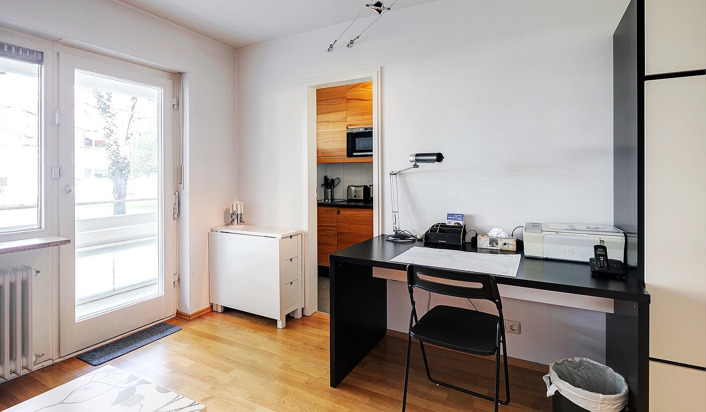 Appartamento al piano terra a 1 camera | München-Nymphenburg | 2203ML1 | ...Arbeiten...