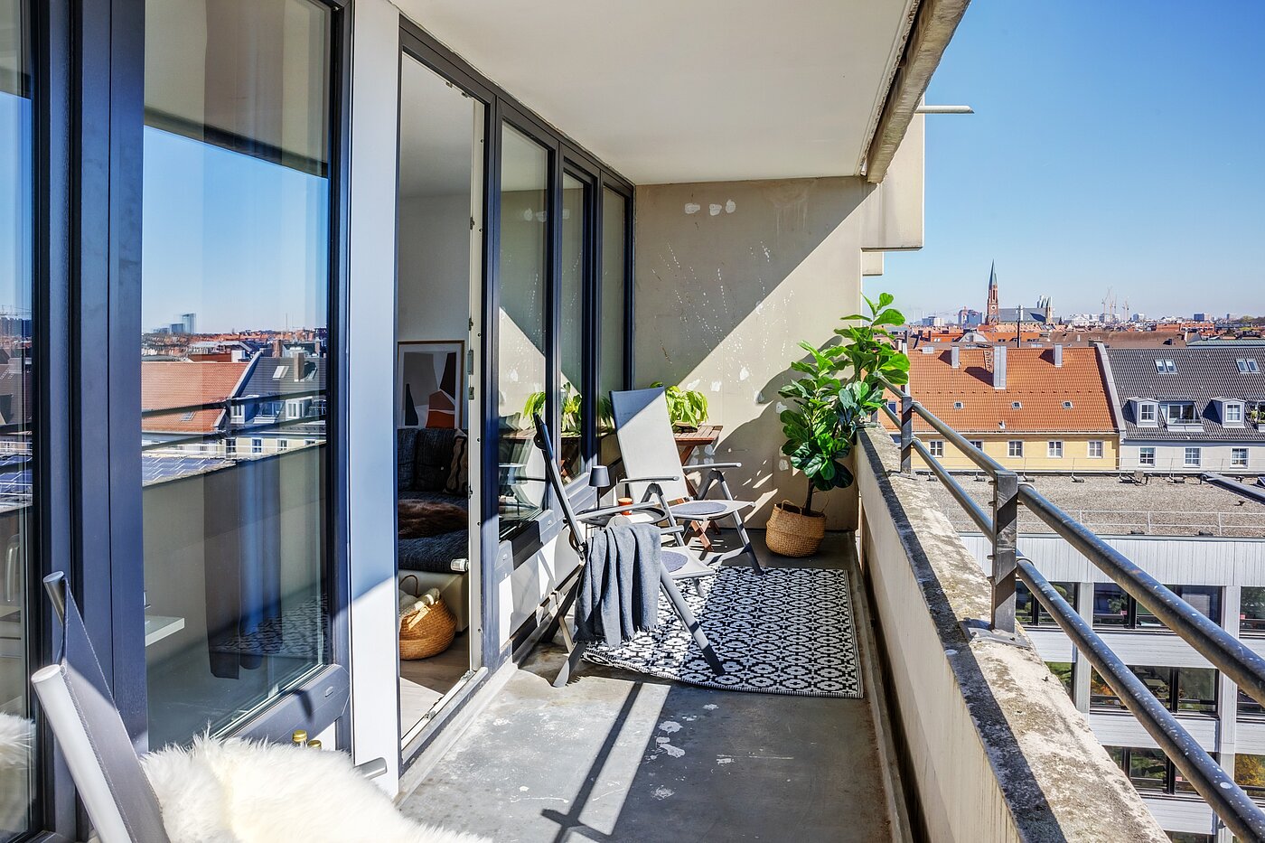 Appartamento a 2 camere | München-Haidhausen | 70214 | Balkon