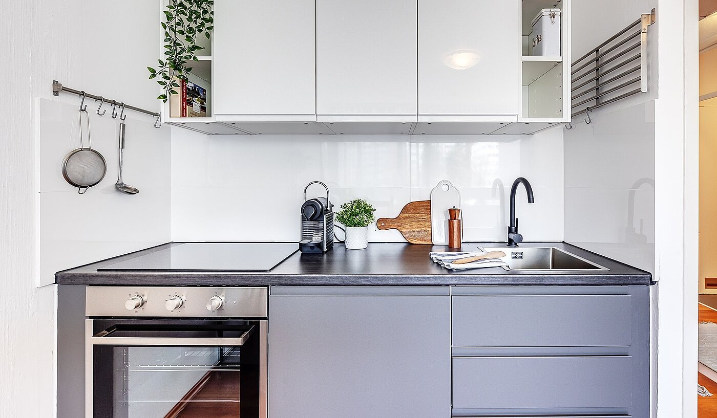 Appartamento a 1 camera | München-Bogenhausen | 2103ML6 | Die neue Küchenzeile wartet