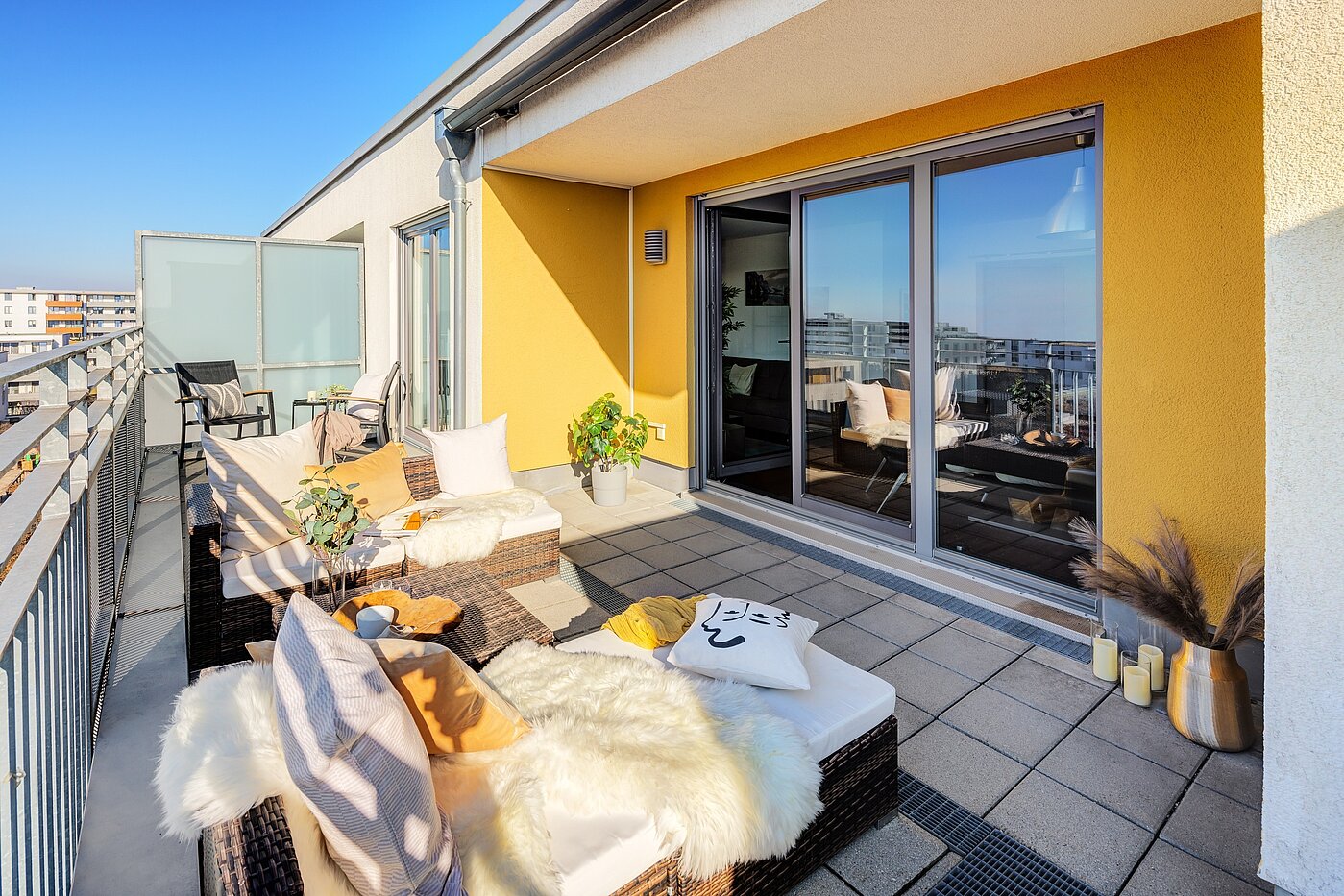 Appartamento mansardato a 3 camere | München-Riem | 701701 | ...Dachterrasse mit...