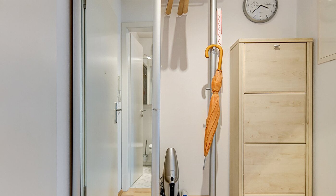 Appartamento a 1 camera | München-Isarvorstadt | 2104ML6 | Diele mit Stauraum