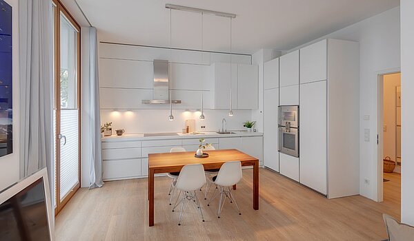 Piano rialzato a 3 camere | München-Sendling | 2009ML8 | Blick auf den Essbereich...