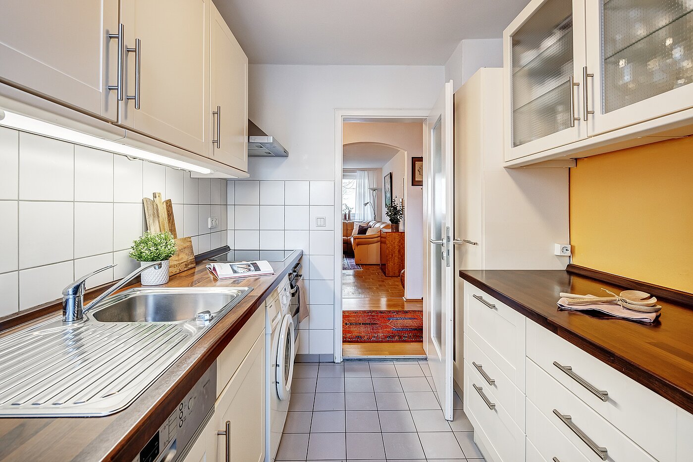 Appartamento a 3 camere | München-Bogenhausen | 2112ML3 | Blick zur Diele
