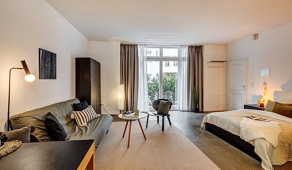 Appartamento con soppalco a 1 camera | München-Isarvorstadt | 2211ML7