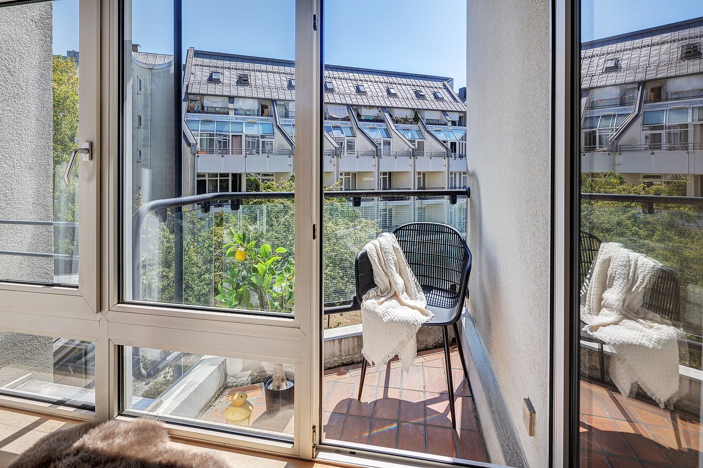 Appartamento a 1.5 camere | München-Maxvorstadt | 70480 | Balkon