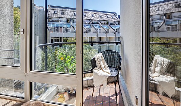 Appartamento a 1.5 camere | München-Maxvorstadt | 70480 | Balkon