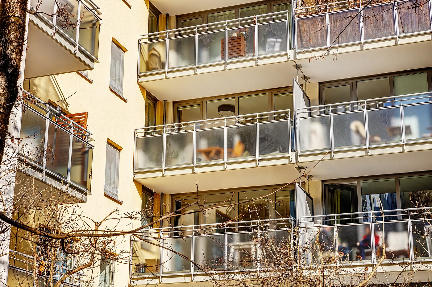 Appartamento a 2 camere | München-Maxvorstadt | 70001 | Ansicht Balkon