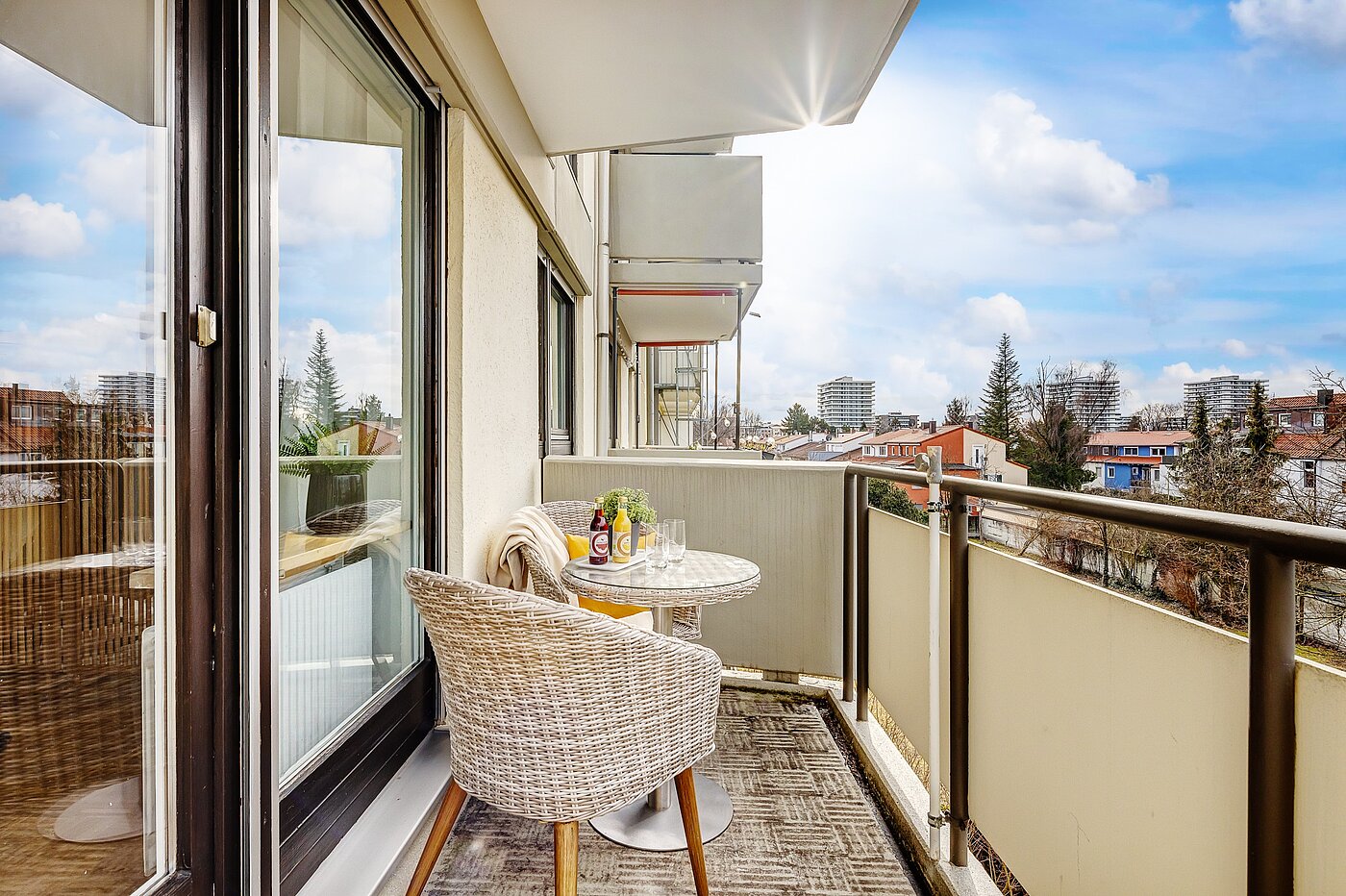 Appartamento a 1 camera | München-Milbertshofen | 2112ML4 | Sonniger Balkon...