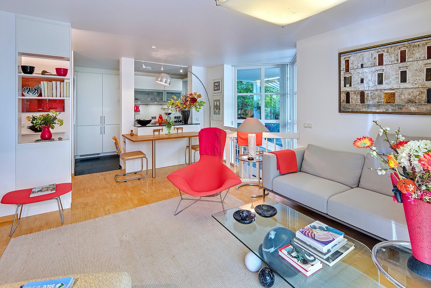 Appartamento al piano terra a 2 camere | München-Obermenzing | 70280 | Wohn- und Essbereich