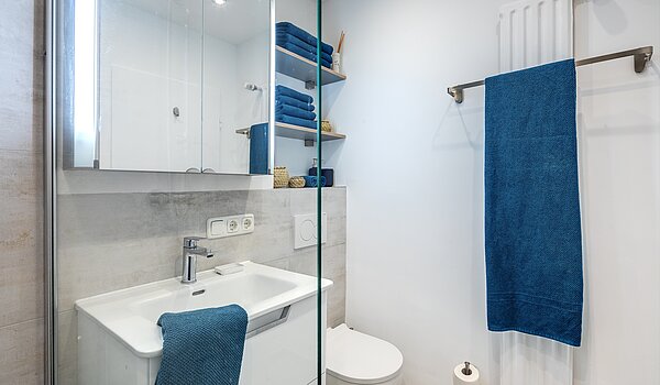 Appartamento al piano terra a 2 camere | München-Moosach | 70462 | Helle Einrichtung