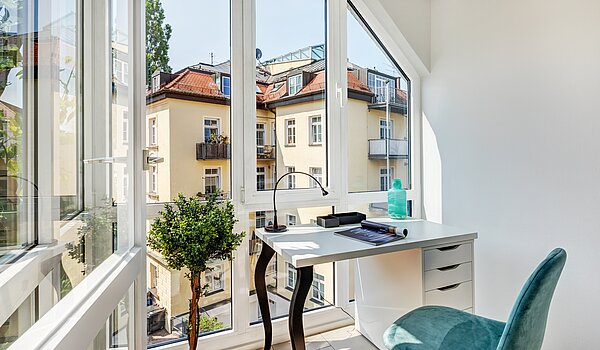 Appartamento a 2 camere | München-Schwabing | 70434 | ...Arbeitszimmer