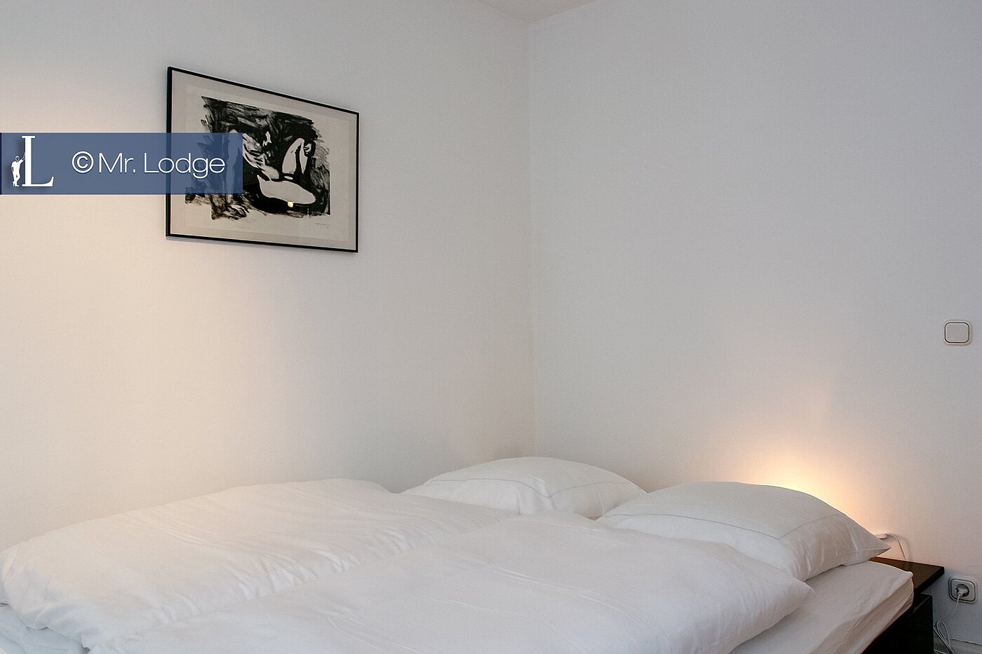 Appartamento a 2 camere | München-Isarvorstadt | 1709ML2 | Bett, Schlafzimmer