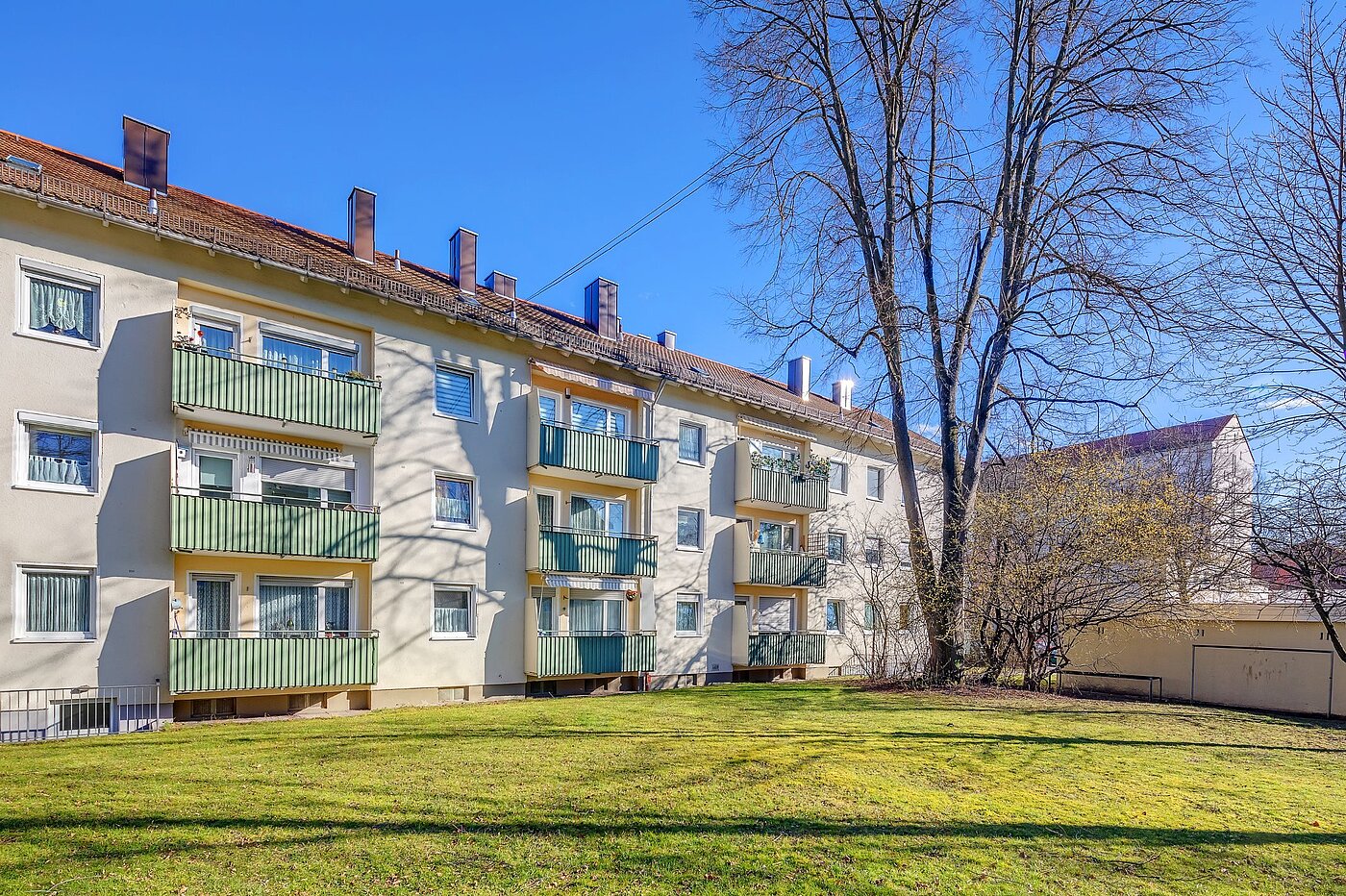 Appartamento a 4 camere | München-Berg am Laim | 2002ML3 | Rückansicht