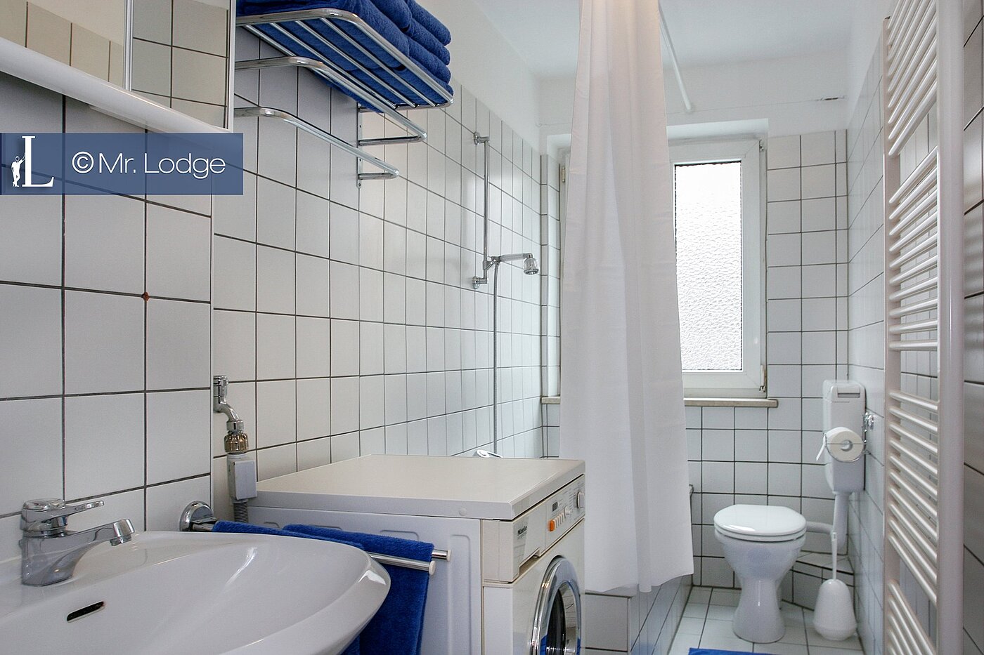 Appartamento a 2 camere | München-Isarvorstadt | 1709ML2 | Tageslichtbad mit Badewanne