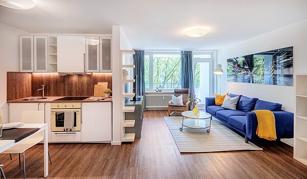 Appartamento a 2 camere | München-Bogenhausen | 70142 | ...Wohnzimmer