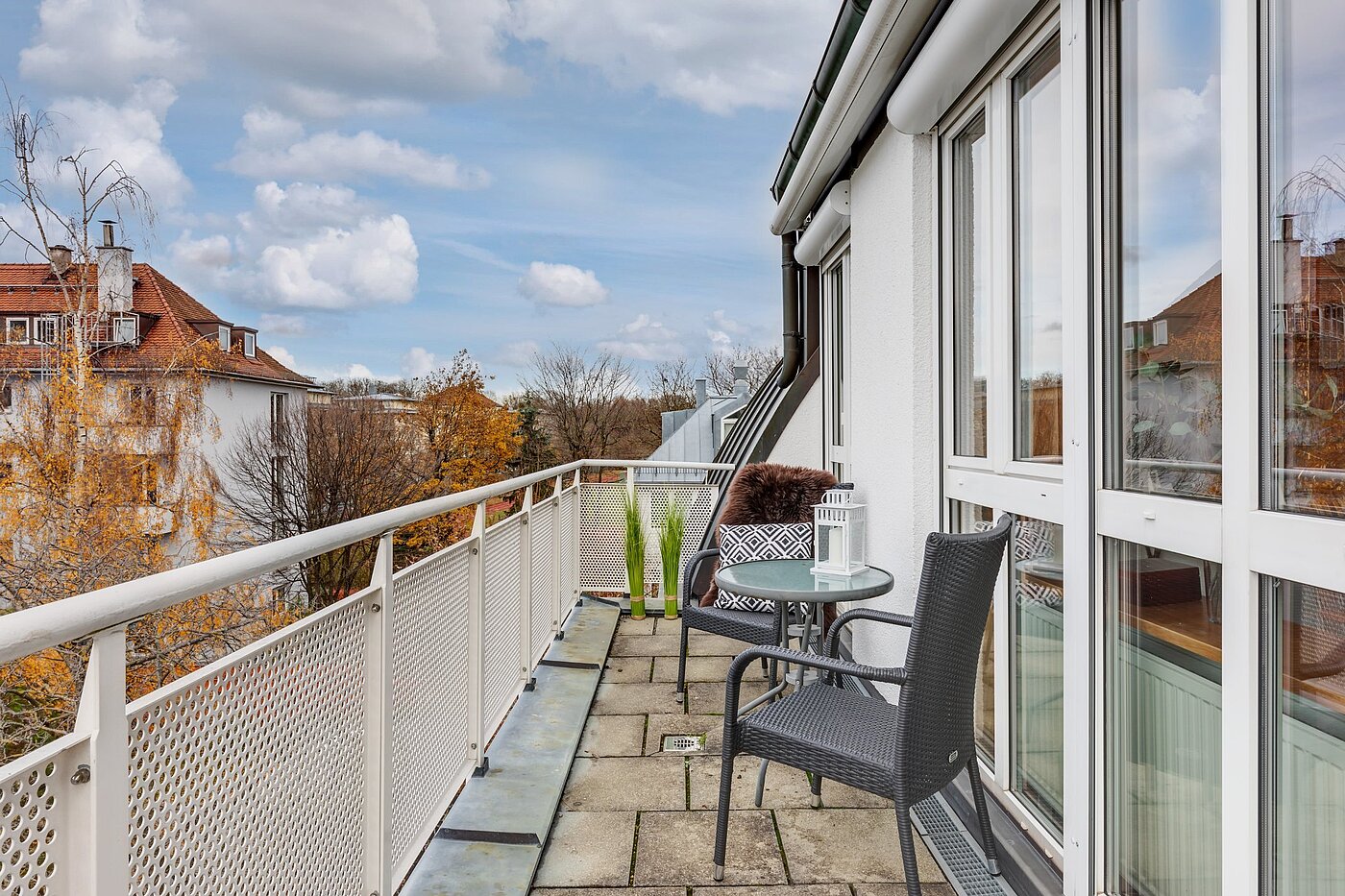 Appartamento mansardato a 2 camere | München-Sendling | 1911ML4 | Sonniger Balkon