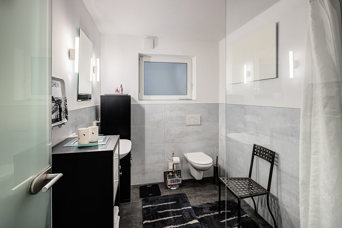 Casa indipendente a 4 camere | Neubiberg | 70429 | Badezimmer Souterrain