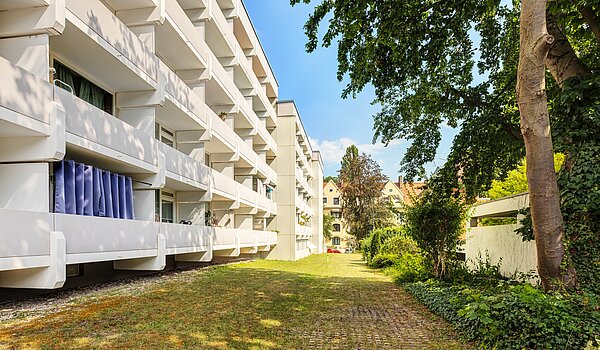 Appartamento a 1 camera | München-Schwabing | 70475 | Außenansicht