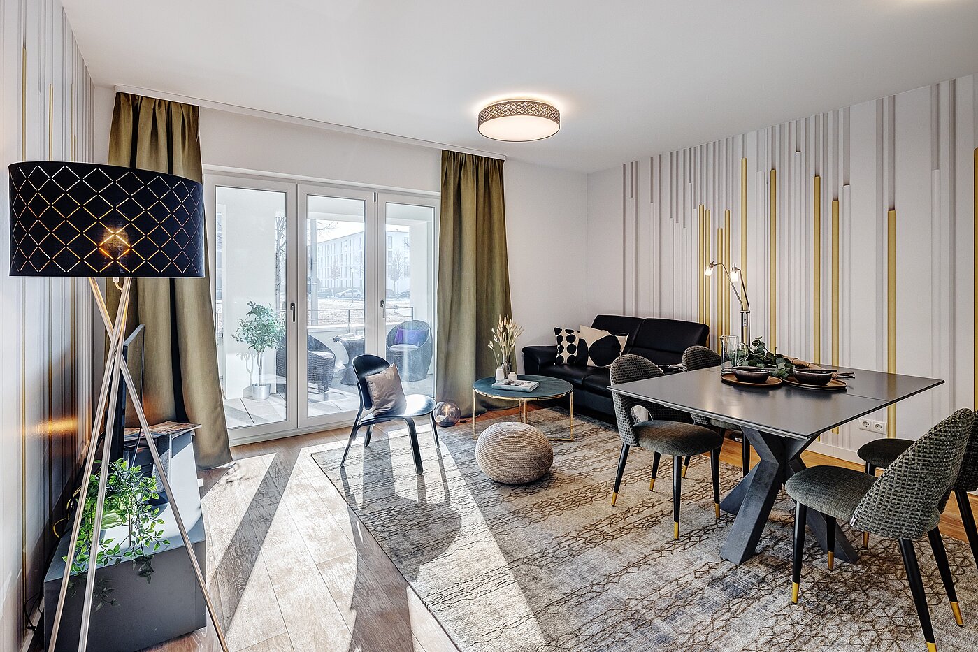Appartamento al piano terra a 2 camere | München-Riem | 2201ML1