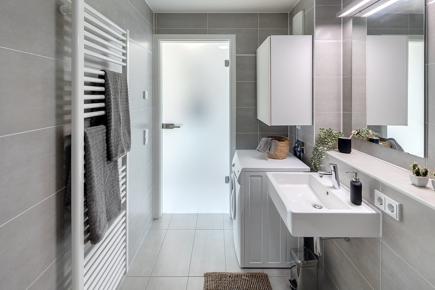 Appartamento a 2 camere | München-Schwabing | 70278 | Waschmaschine im Bad