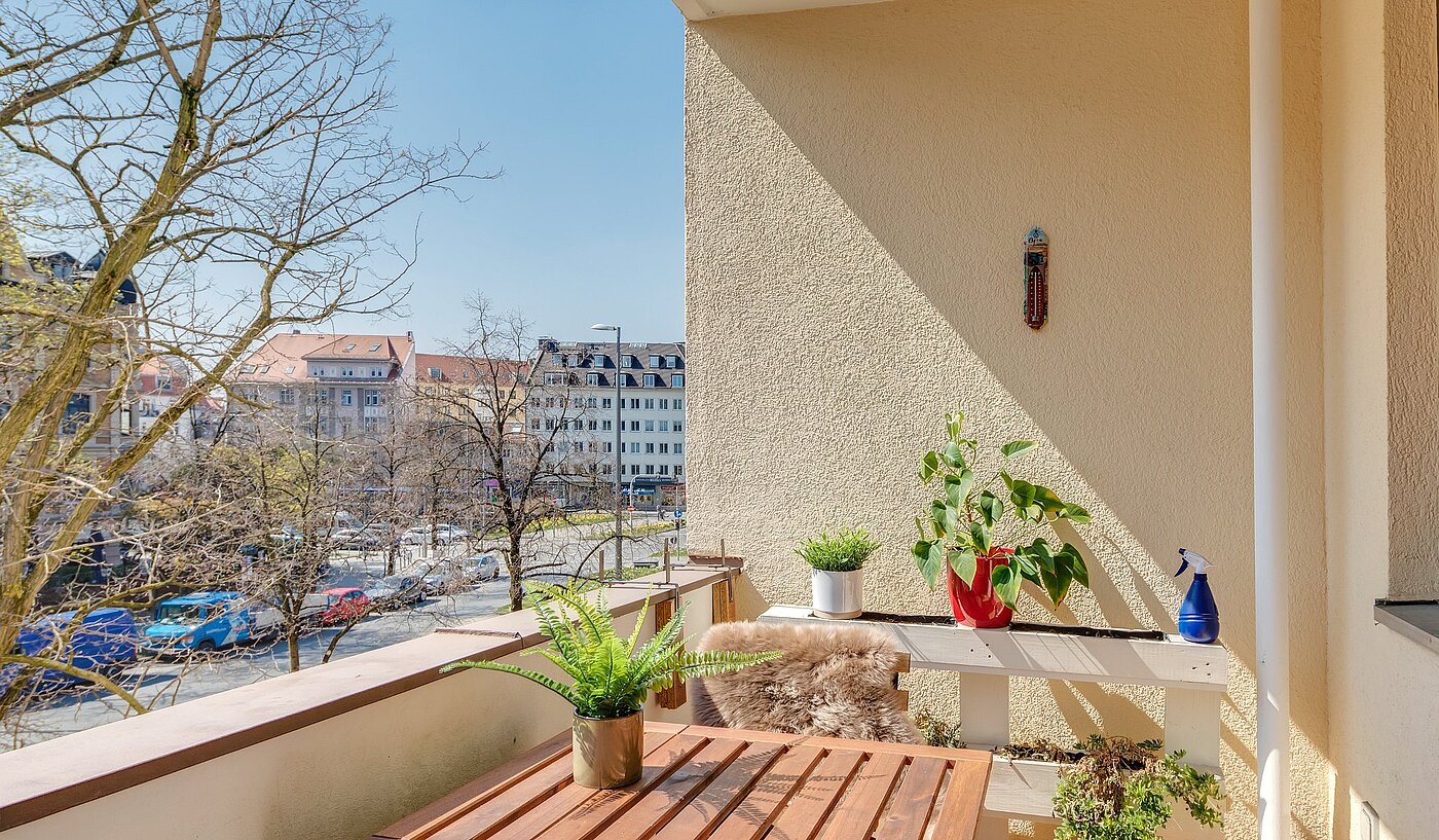 Appartamento a 2 camere | München-Neuhausen | 2003ML5 | ...gemütlicher Loggia