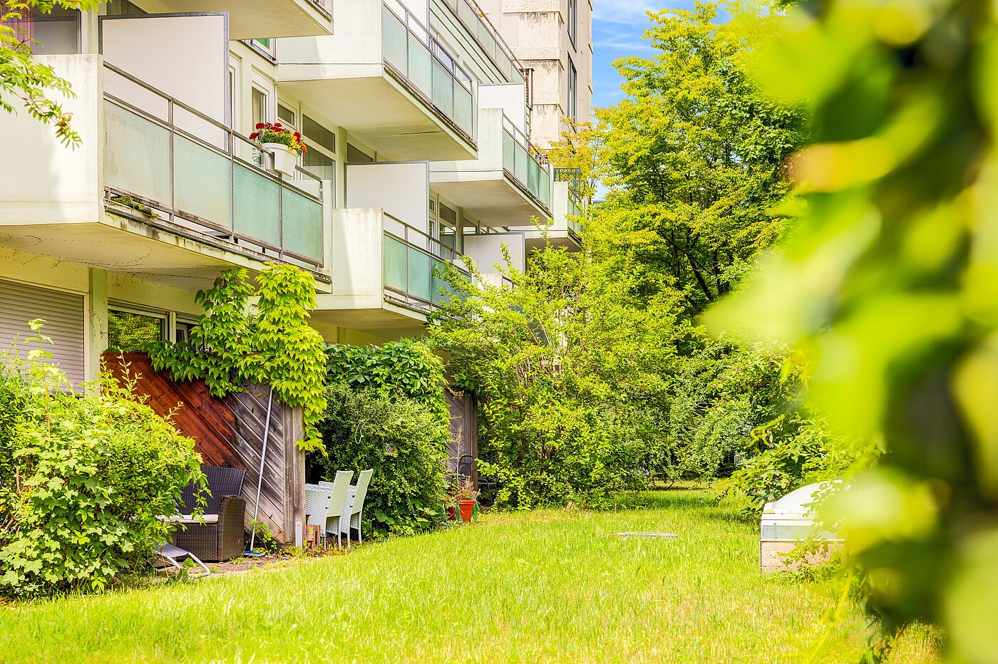 Apartment a 1 camera | München-Schwabing | 70257 | Gartenansicht