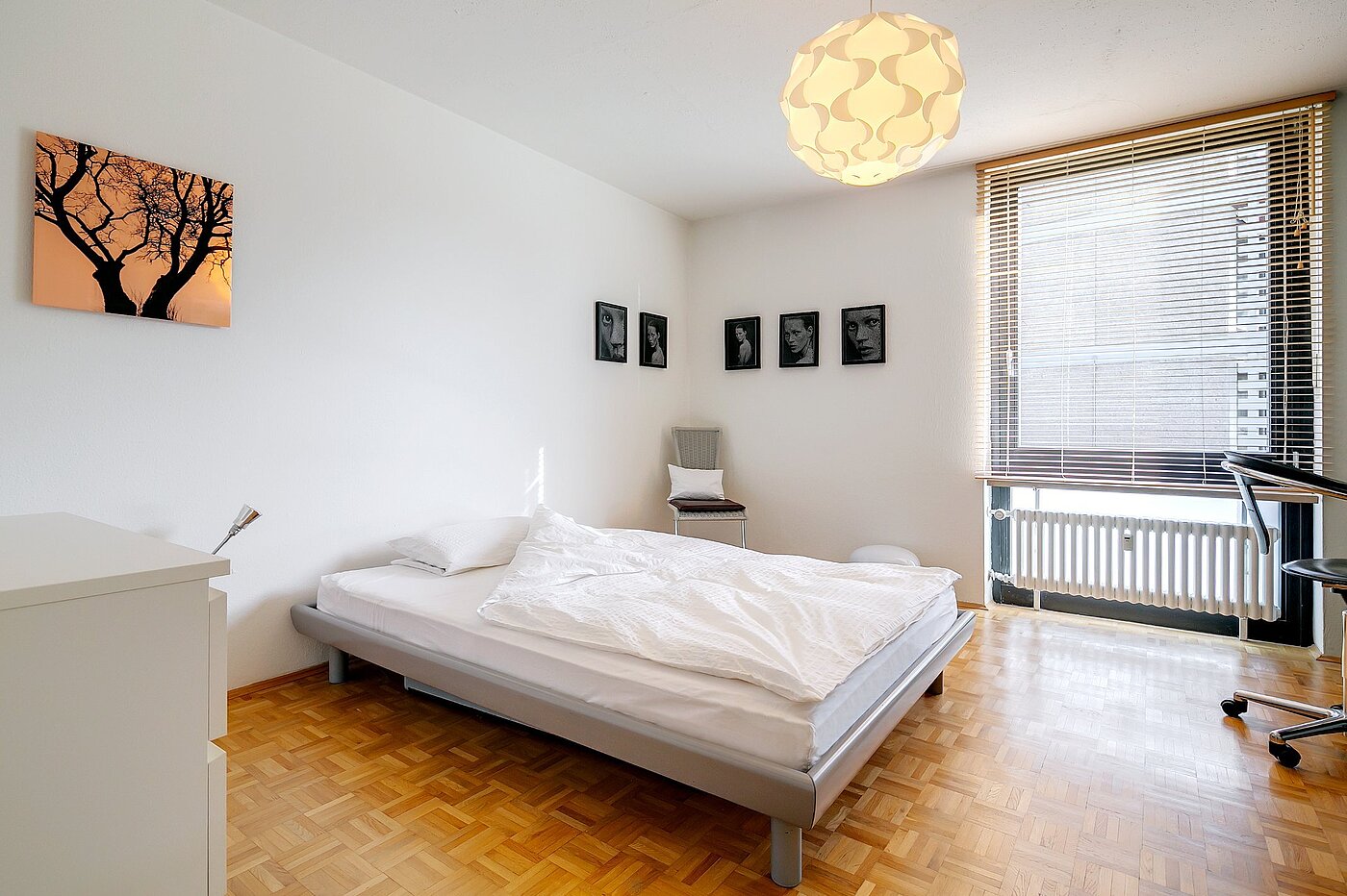 Appartamento a 2 camere | München-Schwabing | 2004ML1 | Geräumiges Schlafzimmer