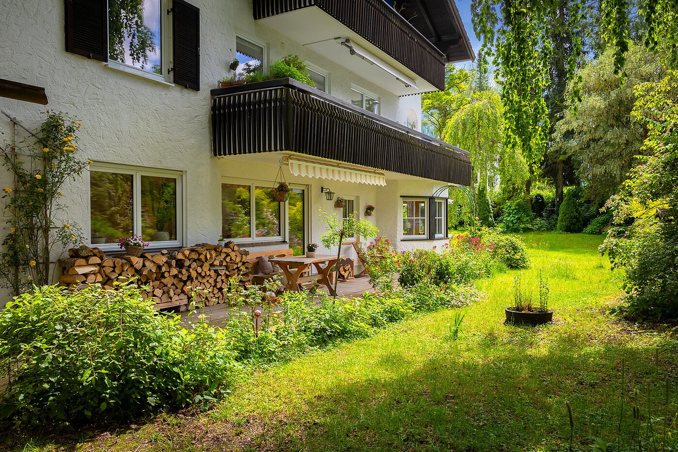 Appartamento al piano terra a 2.5 camere | Kreuth | 701351 | Garten