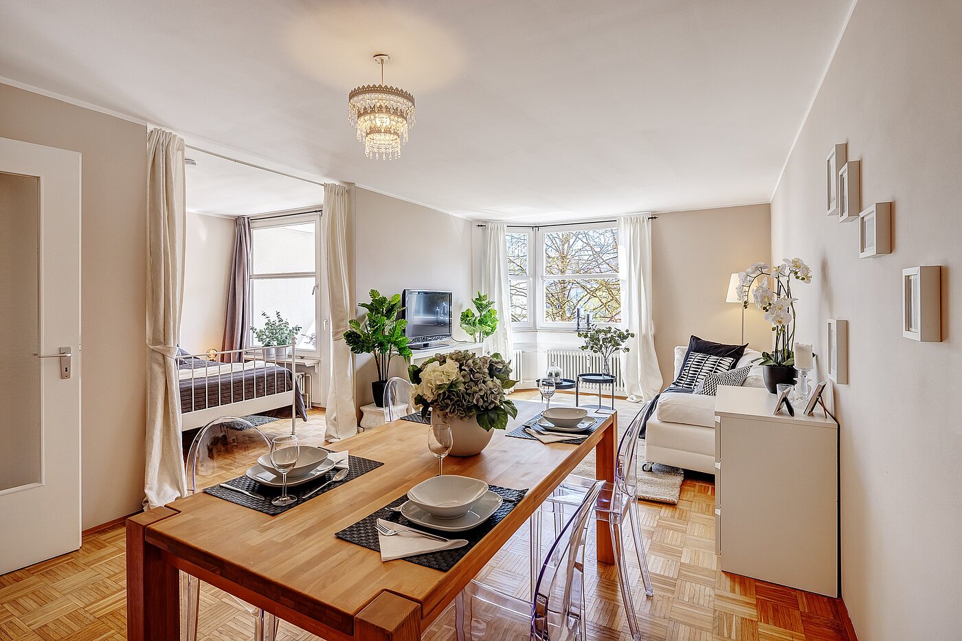 Appartamento a 1.5 camere | München-Bogenhausen | 2203ML2 | mit Platz zum Essen...