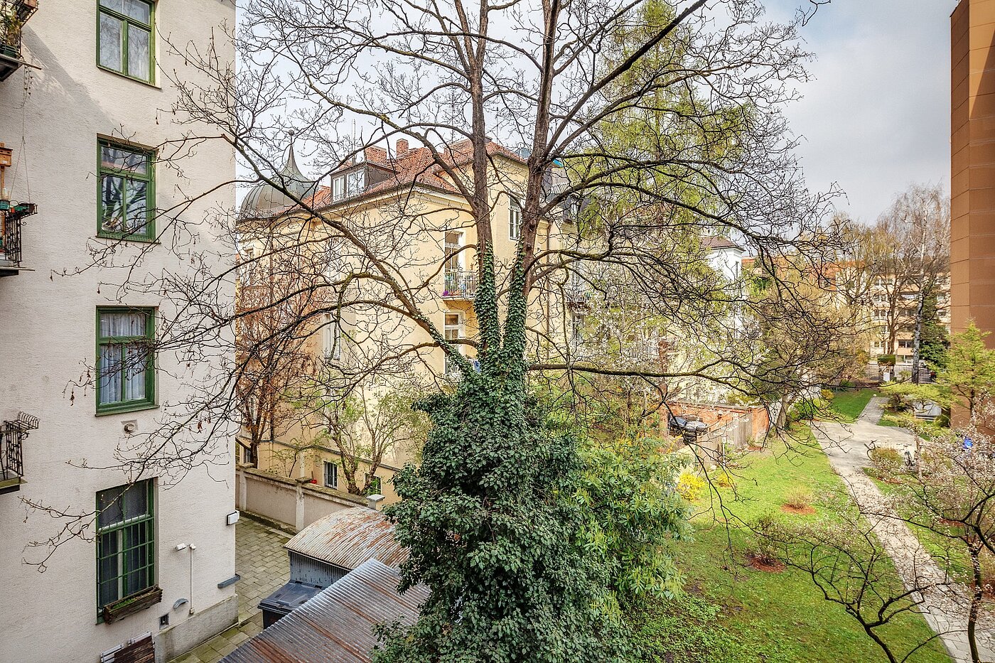 Appartamento a 1 camera | München-Nymphenburg | 1912ML2 | ...Blick ins Grüne