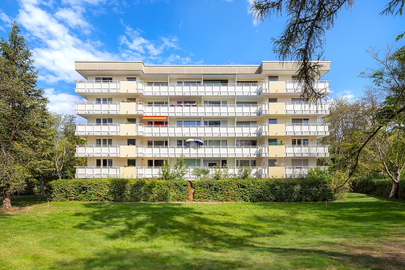 Apartment a 1 camera | München-Solln | 70499 | Gartenansicht