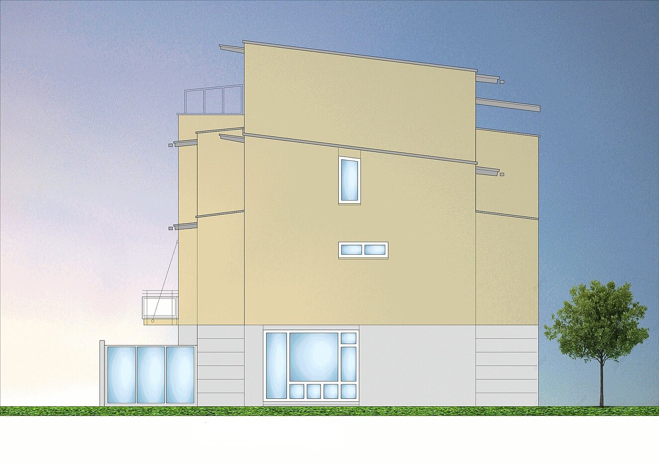 Appartamento Maisonette a 4 camere | Olching | 1903ML1 | Ansicht - Süden
