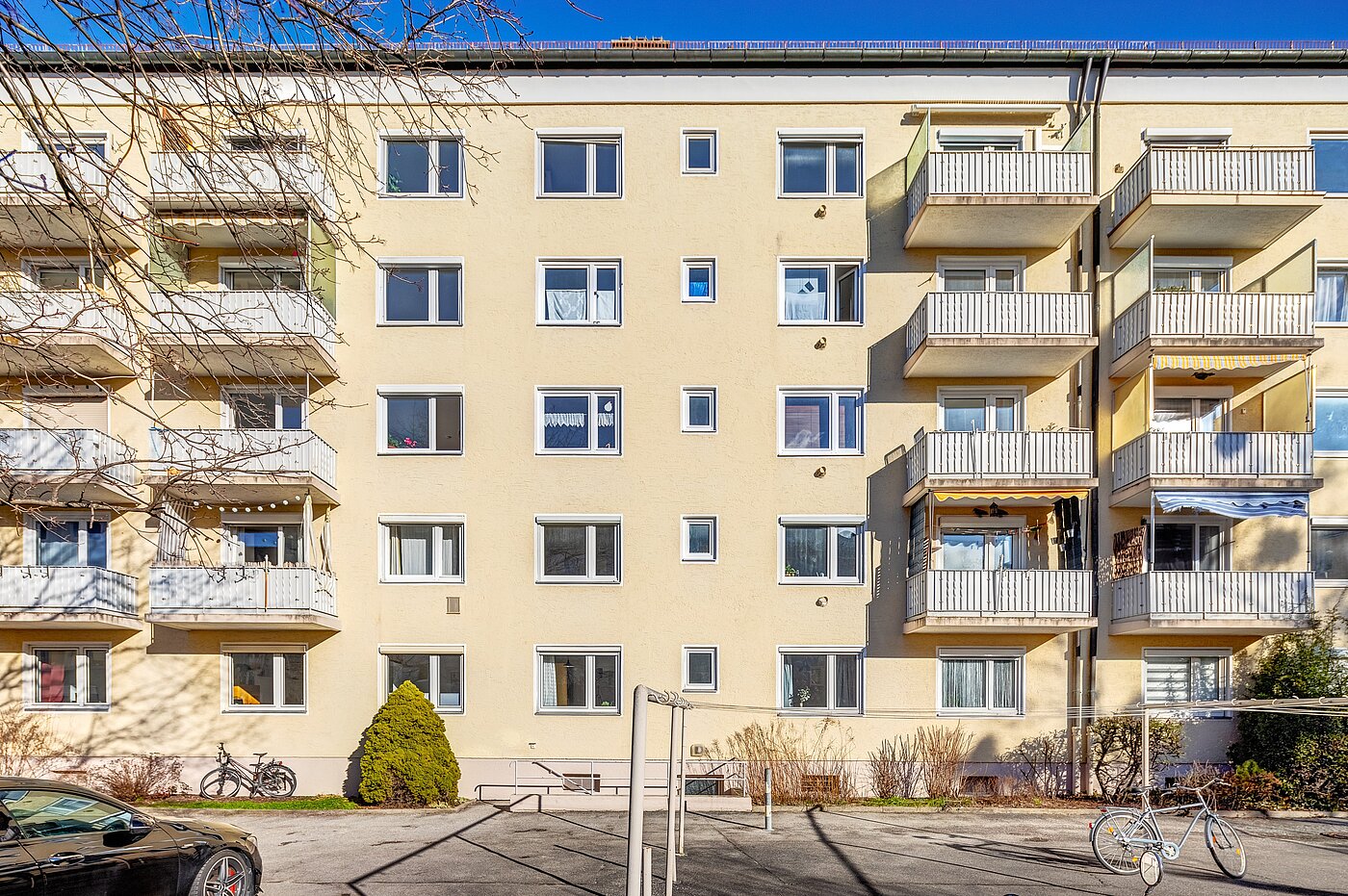 Appartamento a 1 camera | München-Sendling | 2201ML3 | ...und vom Innenhof aus