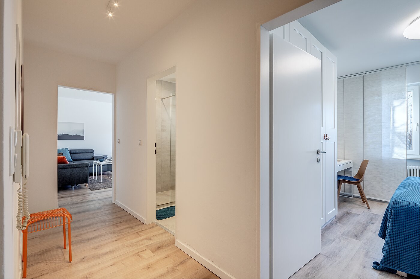 Appartamento al piano terra a 2 camere | München-Moosach | 70462 | Raumaufteilung