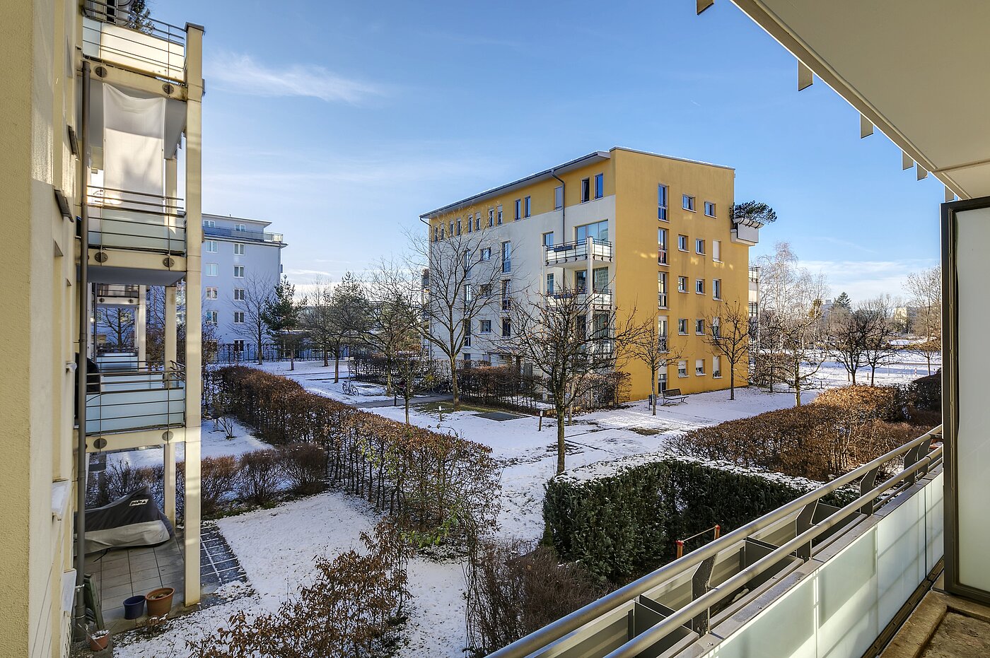 Appartamento a 4 camere | 1709ML3 | Die Aussicht vom Balkon...