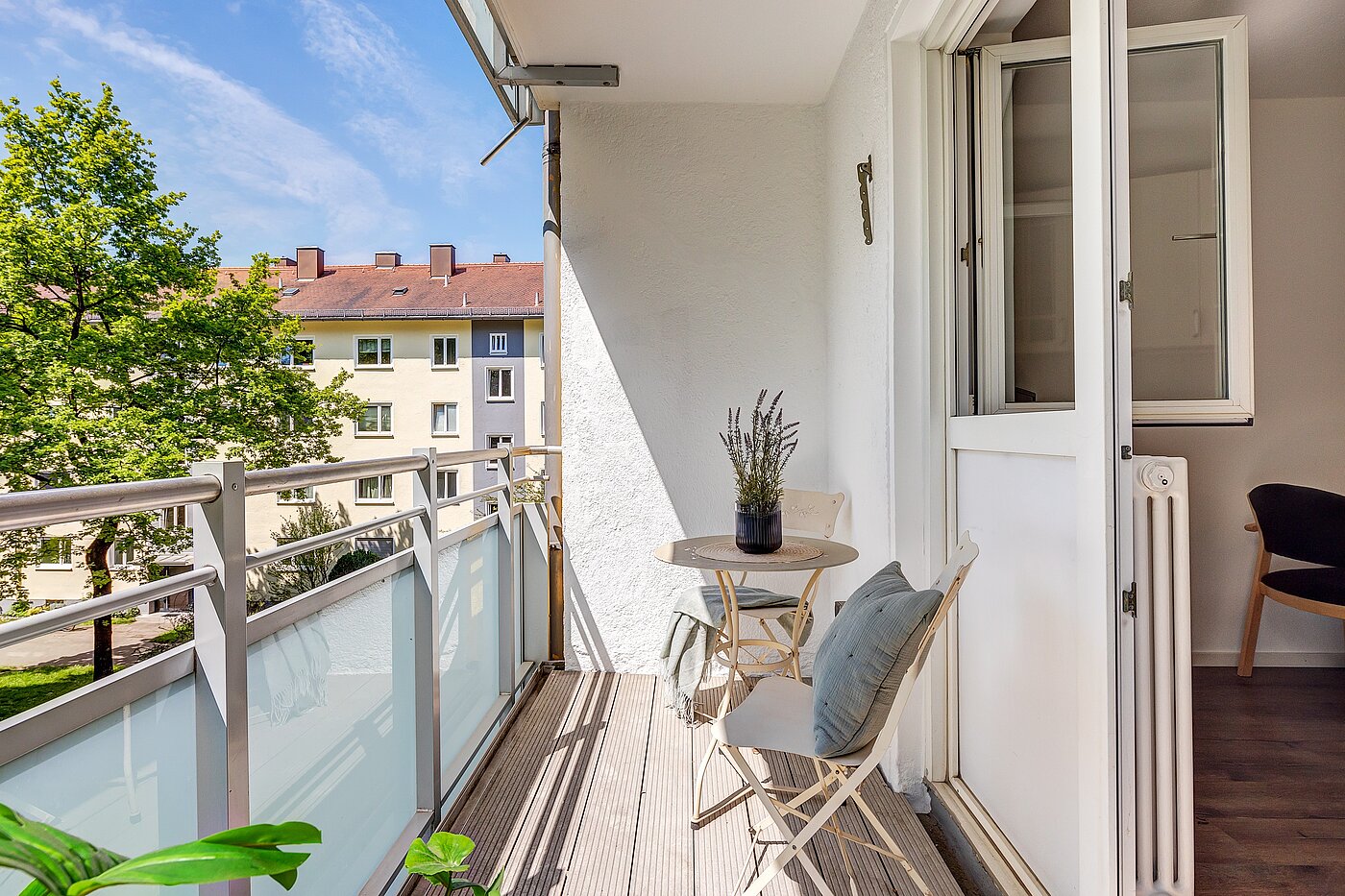 Appartamento a 2.5 camere | München-Berg am Laim | 70030 | ...Zugang zum Südbalkon