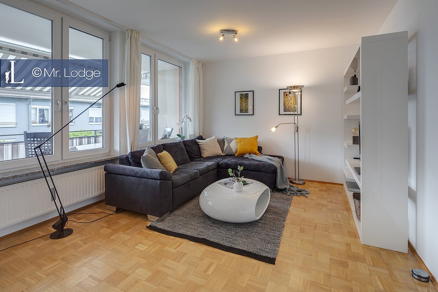 Appartamento a 2 camere | München-Trudering | 1907ML1 | Helles Wohnzimmer ...