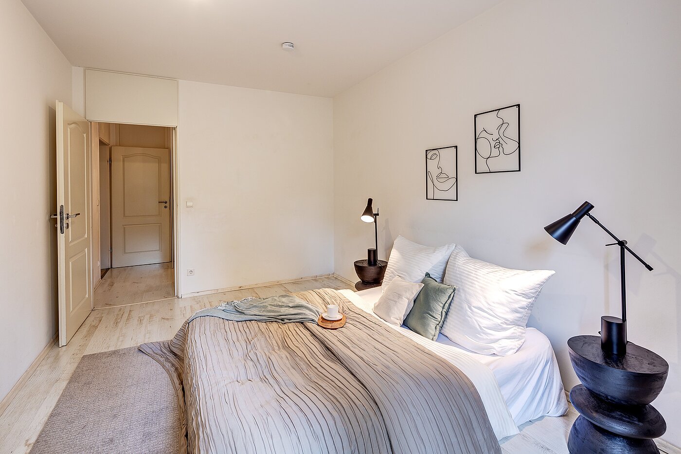 Appartamento al piano terra a 2.5 camere | München-Harlaching | 70018 | ...Schlafzimmer mit...